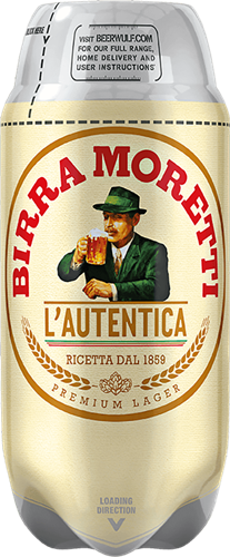 Birra Moretti L'Autentica Sub Keg